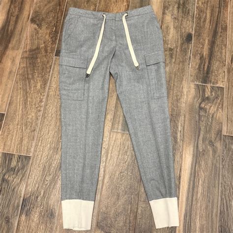 Wool Cargo Joggers 